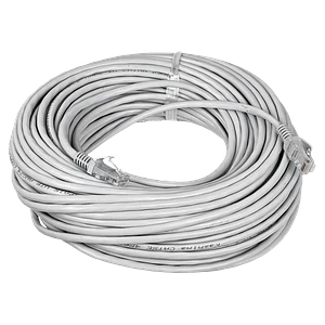 Cable Patch Genérico Cat5e 30mt Gris CCA Inyectado