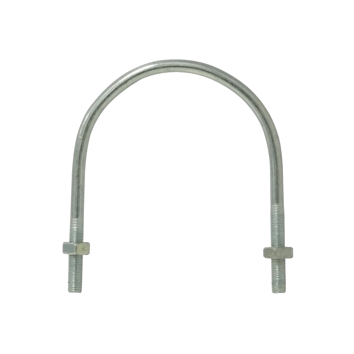 Abrazadera 70-90mm Diametro Poste Tubo c/2-tuercas-14mm req/pletina 1