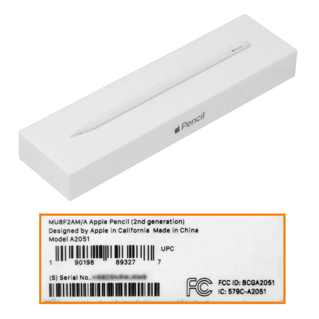 Lapiz Digital Apple Pencil Gen2 para iPad Pro 11 y 12.9 modelo MU8F2AM A2051 3