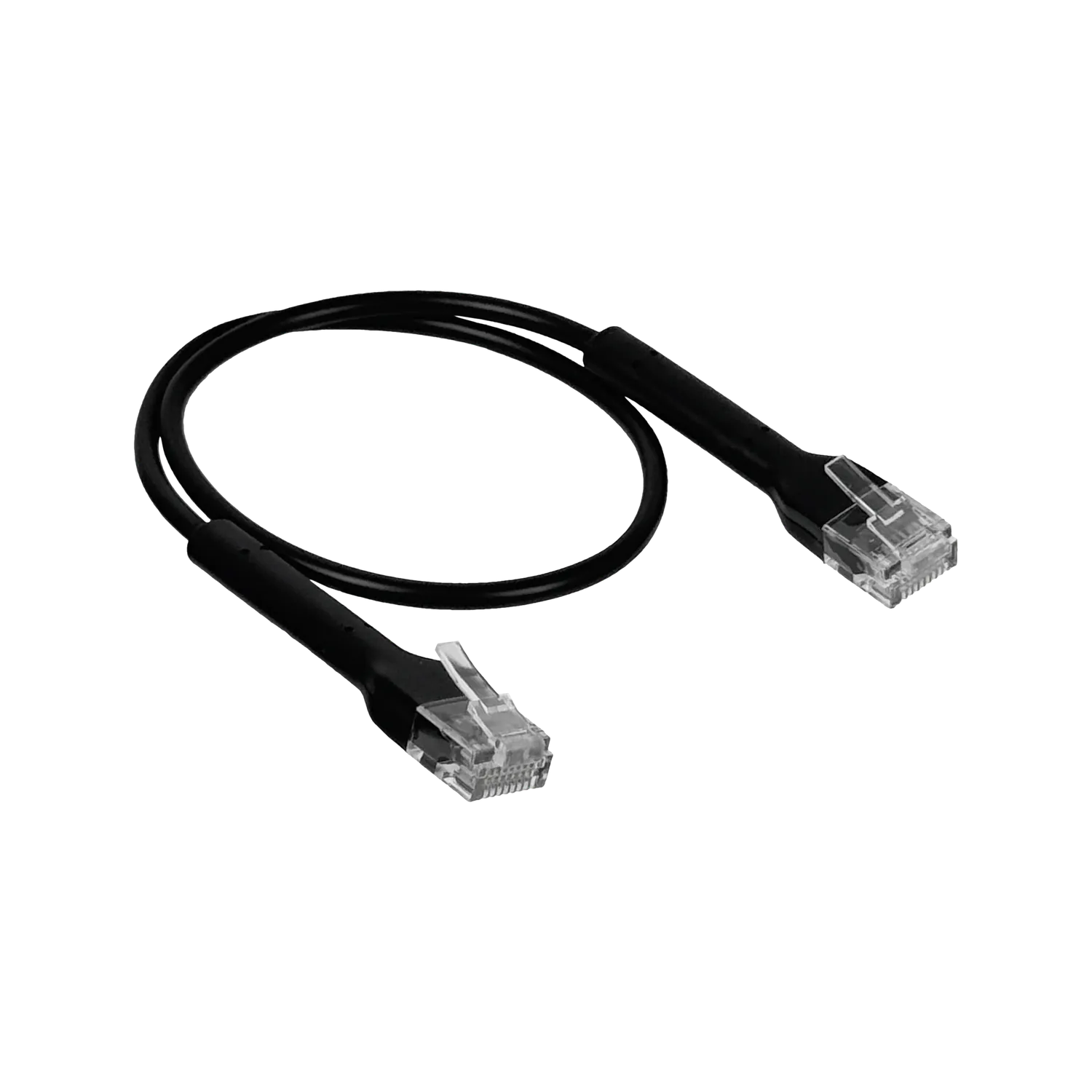 Cable Patch Cat6 Ubiquiti RJ45 Negro 30cm Compacto   1