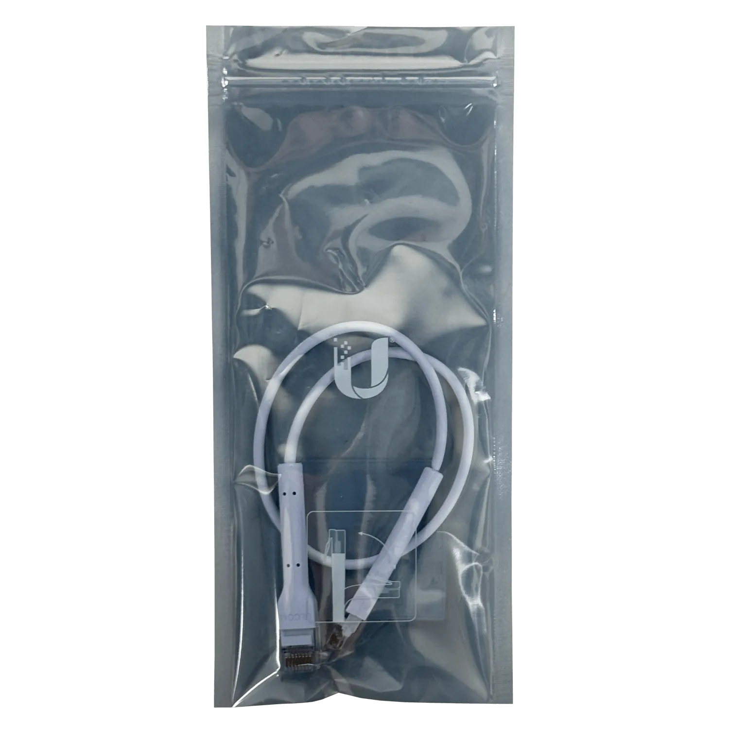 Cable Patch Cat6 Ubiquiti RJ45 Blanco 30cm Compacto 5