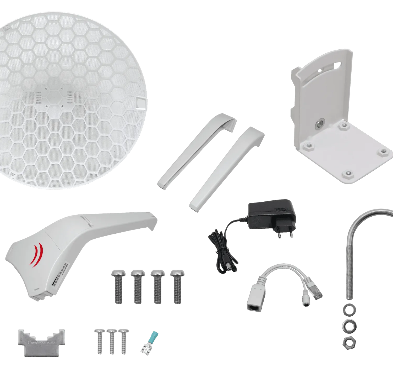 Antena MikroTik LHG-60G Grilla 60GHz 1.8Gbps 1.5km L3 PoE 24V 2