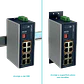 PLANET 4-1000-PoE++ 2-1000 2-SFP 240W-tot RielDIN Switch Indust 8p - Miniatura 3