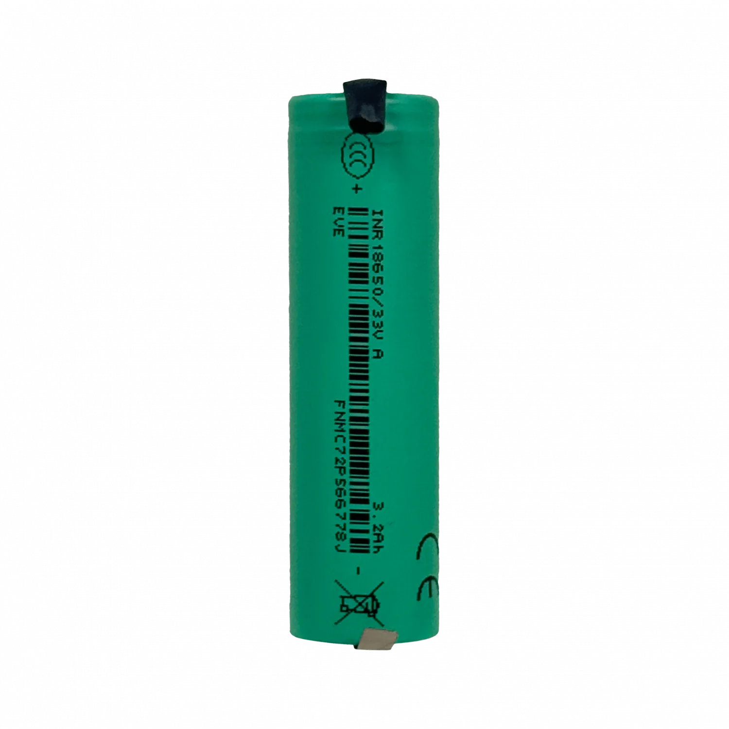 Batería de Litio Recargable 3.7V, 3200mAh, Li-ion, Soldable, 11.84Wh 1