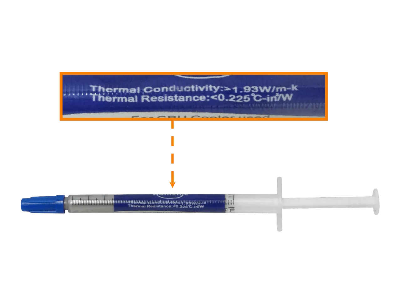 Pasta Térmico Jeringa HY510, 3 gramos 1