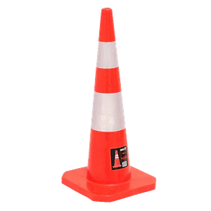 Cono de Seguridad 28” Naranja con Cinta Reflectante Doble RFX  