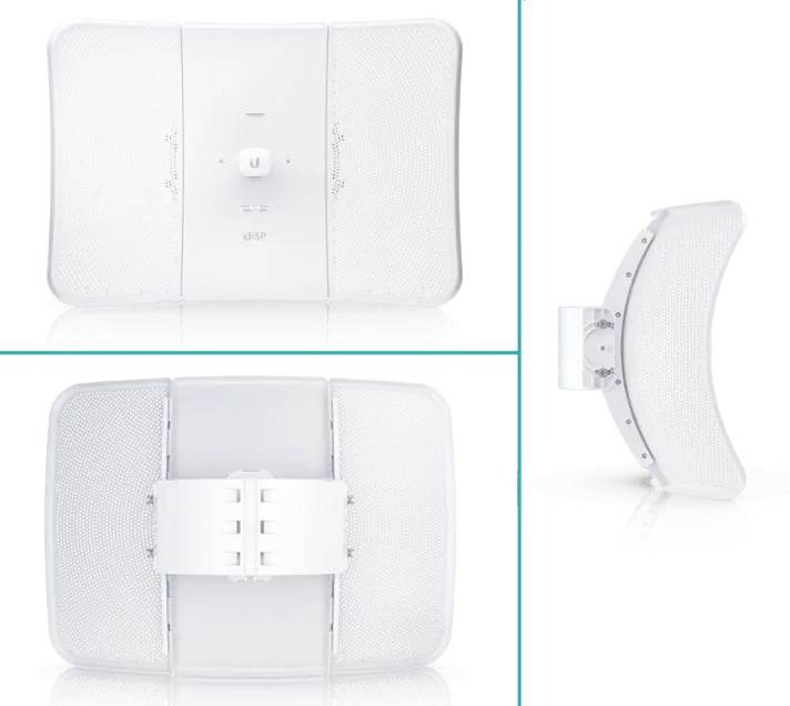 Estación Inalámbrica Exterior Largo Alcance, 5GHz, 450 Mbps y más de 30 km, Ubiquiti LiteBeam 5AC XR 3
