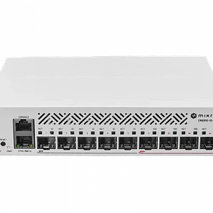 Switch MikroTik CRS310-1G-5S-4S+IN 5x SFP 4x SFP+ 1x GbE PoE-in Rack RouterOS L5