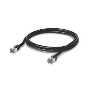 Cable Exterior Cat5e Ubiquiti F/UTP Negro 2m