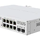 Switch MikroTik CSS610-8P-2S+IN 8x PoE 1G 2x SFP+ 10G 140W Rack SwOS - Miniatura 1