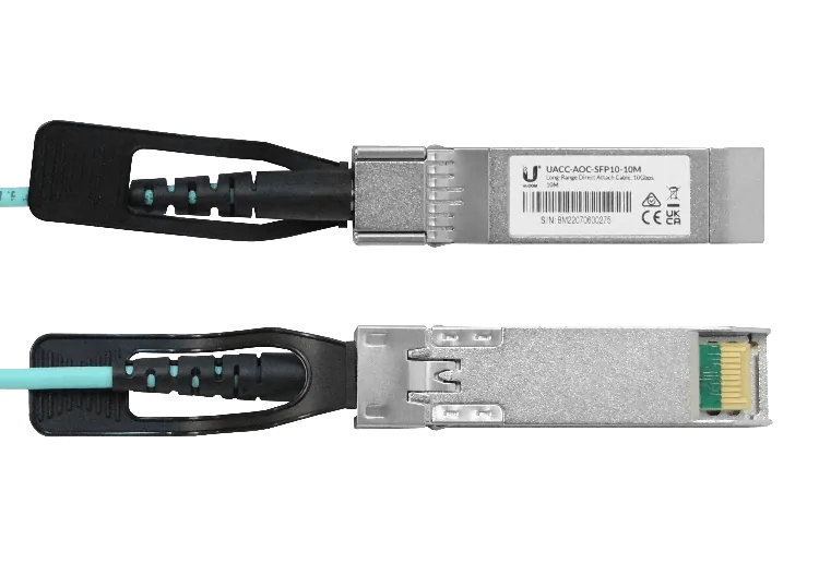 Cable Fibra MM Ubiquiti UA1-10 - SFP+ 10Gbps, 3mm, Longitud 10 mts 1