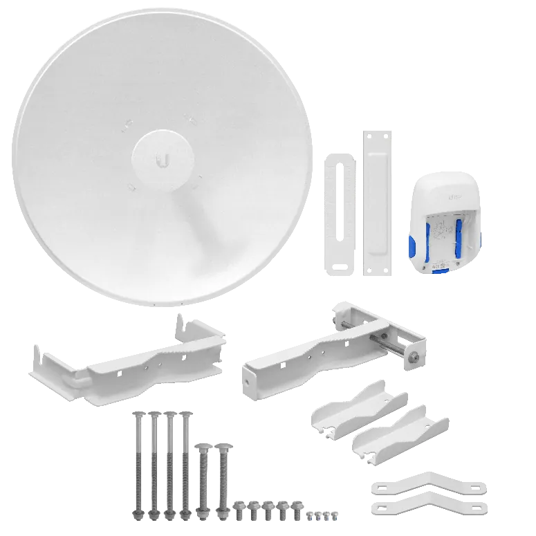 Antena Dish Ubiquiti UISP-DISH - 65cm, 5GHz, 30dBi, 5.15-6.87GHz, IPX6 3