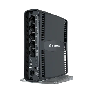 Router Inalámbrico MikroTik hAP ax² - Wi-Fi 6 Dual Band, 5x Puertos Ethernet, PoE In/Out