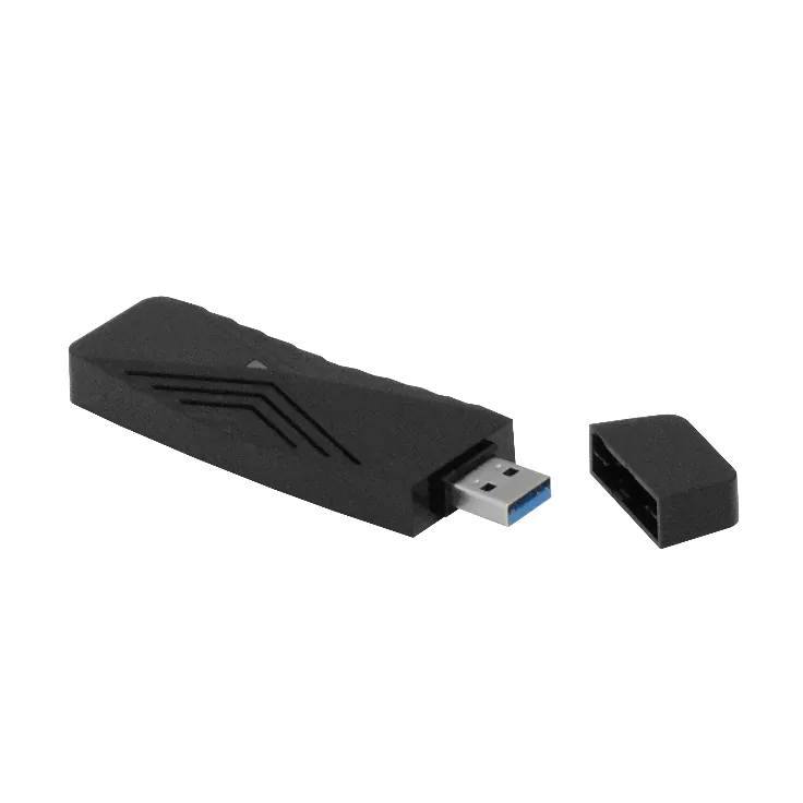 Adaptador de Red D-Link DWA-X1850, WiFi 6, WPA3™, USB 3.2 Gen 1, Negro 1