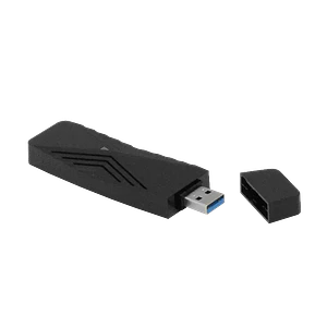 Adaptador de Red D-Link DWA-X1850, WiFi 6, WPA3™, USB 3.2 Gen 1, Negro