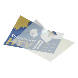 Sublimation Vinyl 20-Hojas A4 210x297mm p/estampado en tela algodon
