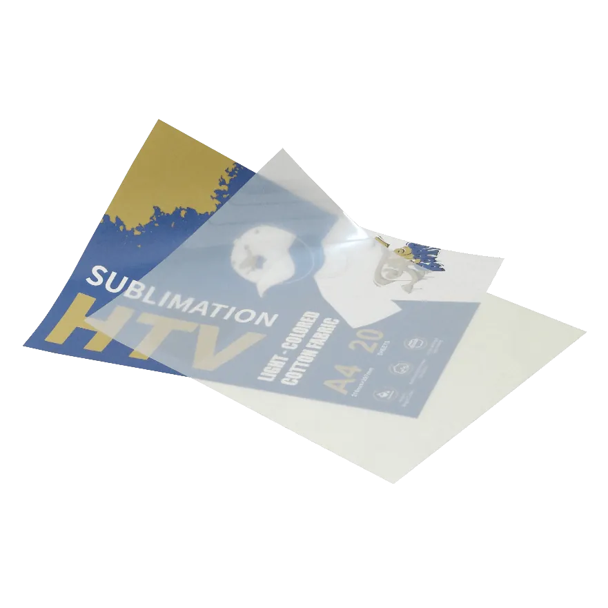 Sublimation Vinyl 20-Hojas A4 210x297mm p/estampado en tela algodon 1