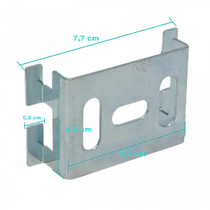 Soporte mural LinkChip ESCAM-F 77x45x20mm para escalerilla