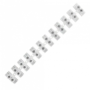Regleta-Tornillos 380V 30A-Max 160x20,5x15mm 30-Ampere 6mm2 12-Pares