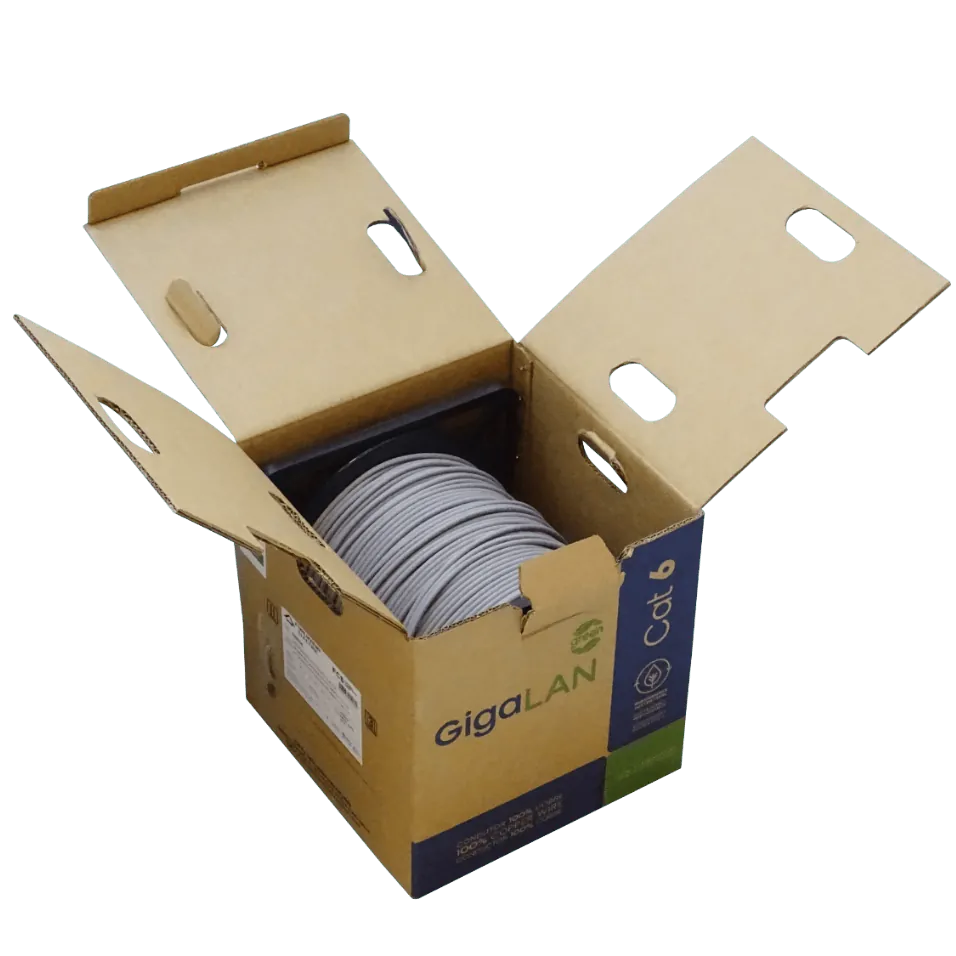 Caja Cable FURUKAWA CAT6 UTP Gris LSZH 305m Unifilar Gigalan 2