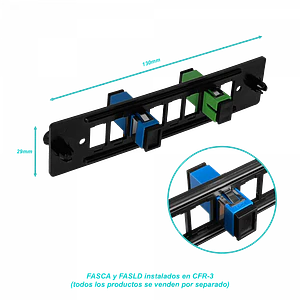 Placas LGX Furukawa CFR-3X 3x8 posiciones plasticas para DIO B48