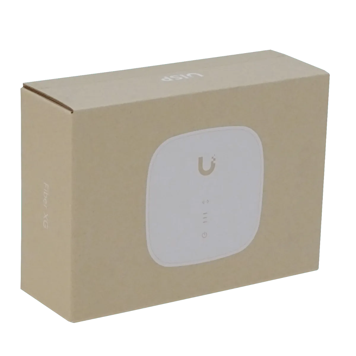 Convertidor de Red 10 Gbps Negro y Blanco, Ubiquiti UISP FIBER-XG 7