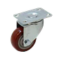 Rueda 3-pulgadas Rojo Giratoria Soporta-30Kg 65x92x105mm - Miniatura 1