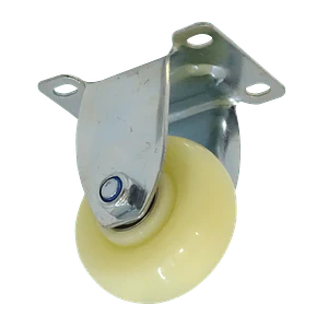 Rueda 3-pulgadas Blanca Fija Soporta-30Kg 65x95x105mm