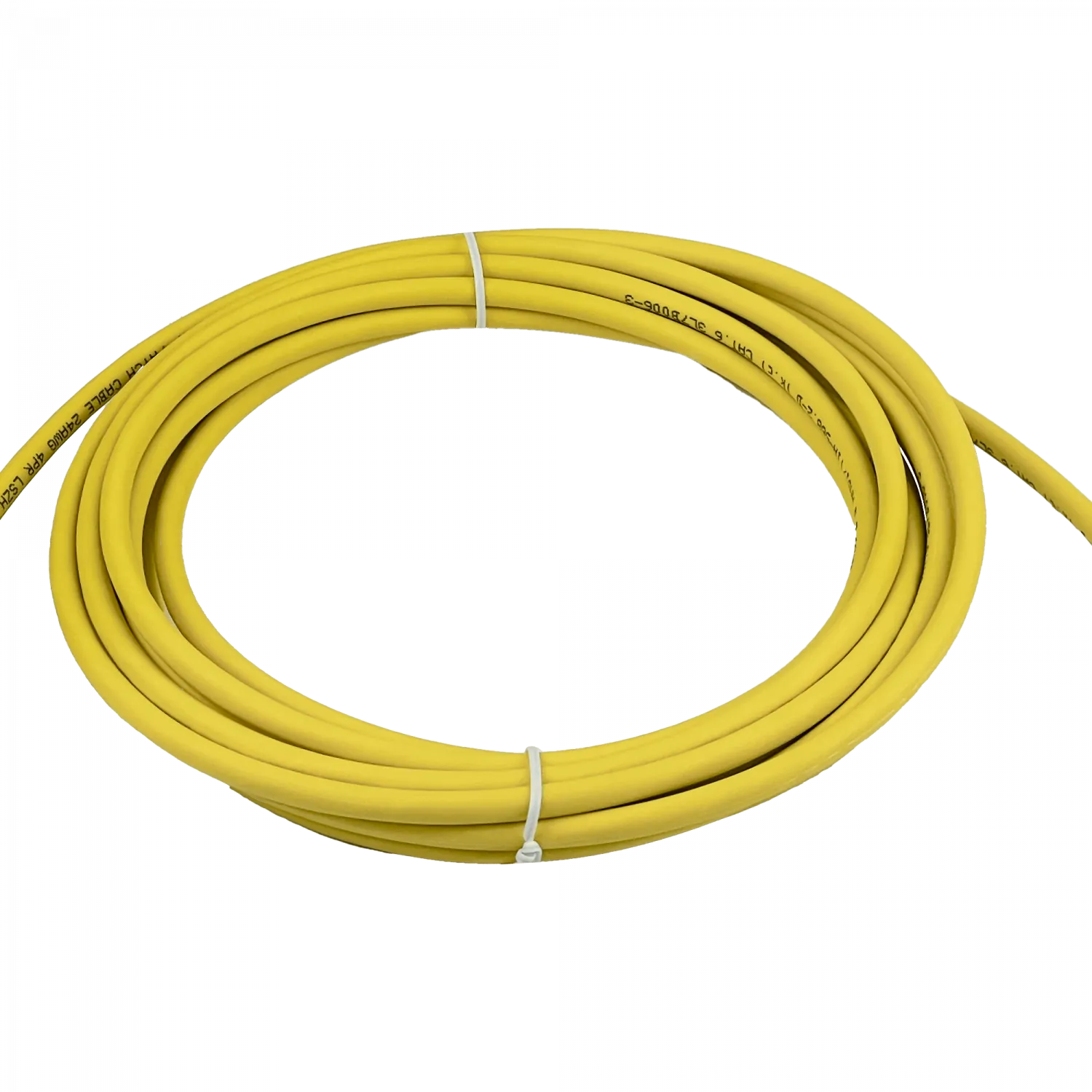 Cable Patch Cat6 5mt Amarillo LSZH Inyectado Multifilar 2