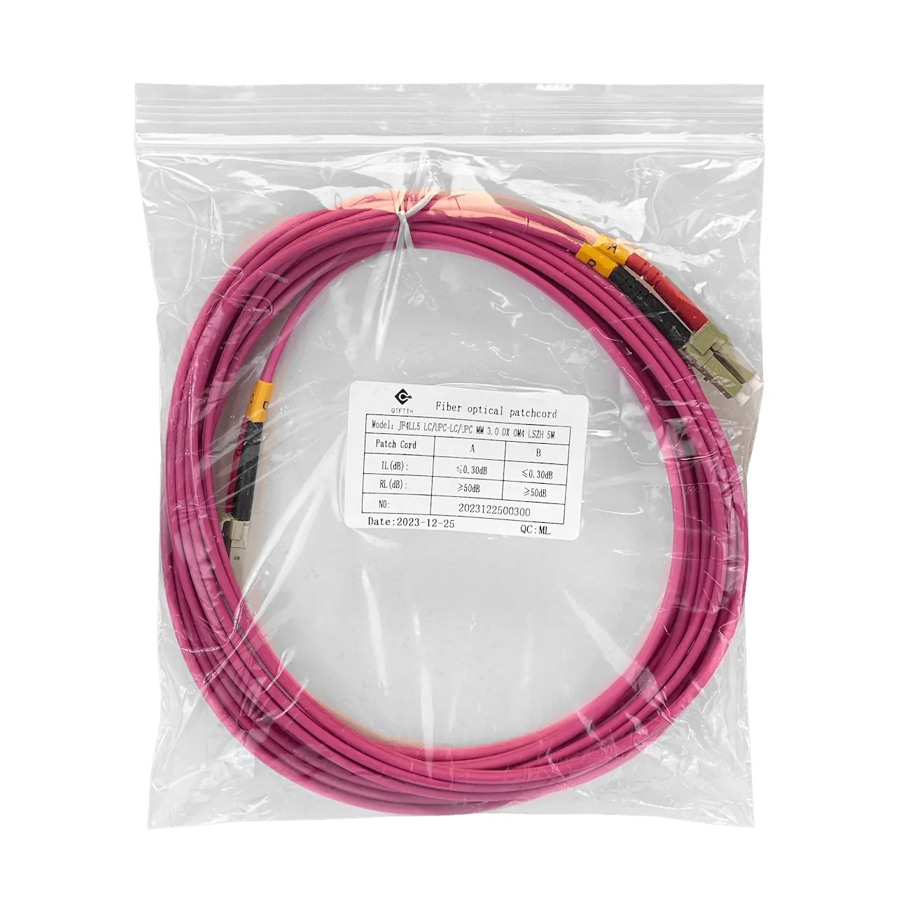 Jumper Fibra 50/125um 3mm 2