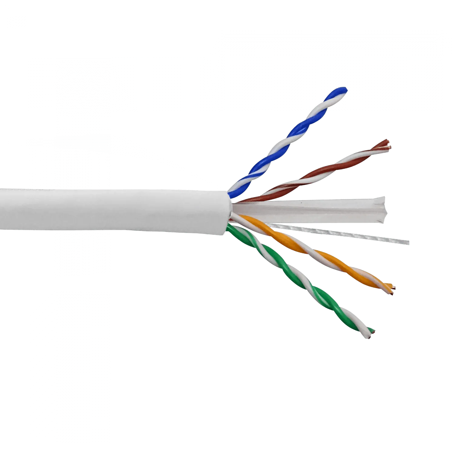 DAHUA 100m Cat6 Blanco PVC Cable UTP Unifilar Cobre AWG24 PFM920I-6UN 1