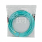 15mt ST-ST OM3 Multimodo MM Duplex Jumper Fibra 3.0mm 50/125um LSZH - Miniatura 3