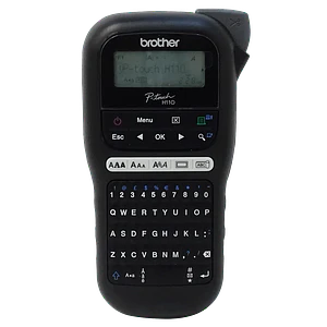 Rotuladora Brother PT-H110BK QWERTY negra TZe 3 5 a 12mm