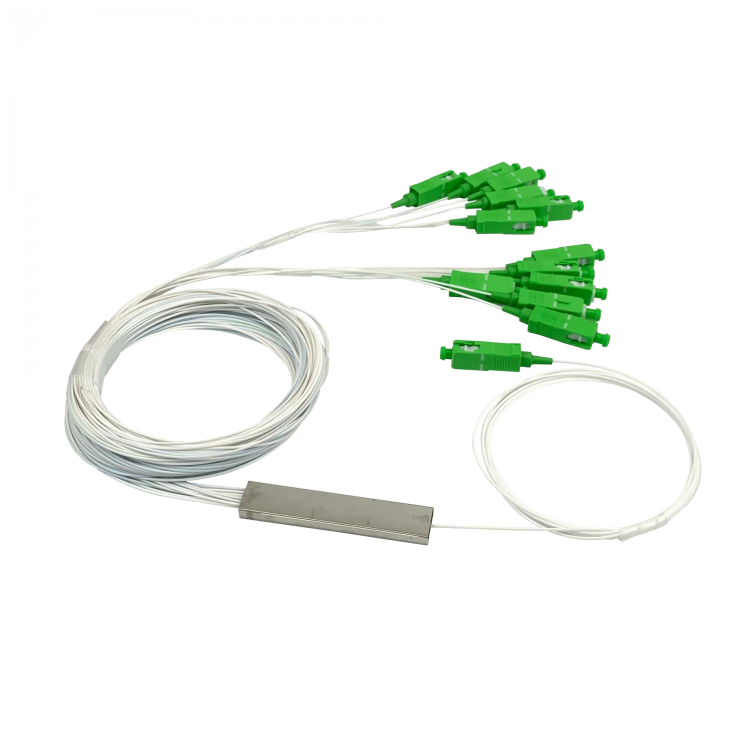 Divisor PLC GEPON GPON G657A1 0,9mm 1260-1650nm 1x12 200cm SC/APC  1