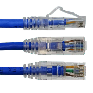 Cable Patch Furukawa Cat6 0.5mt Azul U/UTP LSZH RJ45 Gigalan