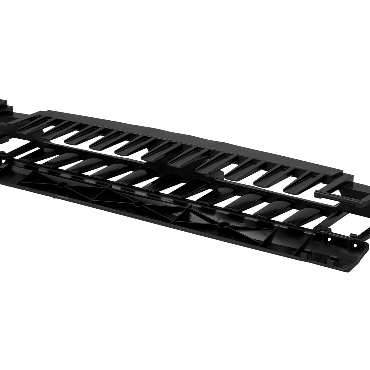 Guia de Cables Furukawa RAD-1F horizontal cerrada plastica para rack 1U 1