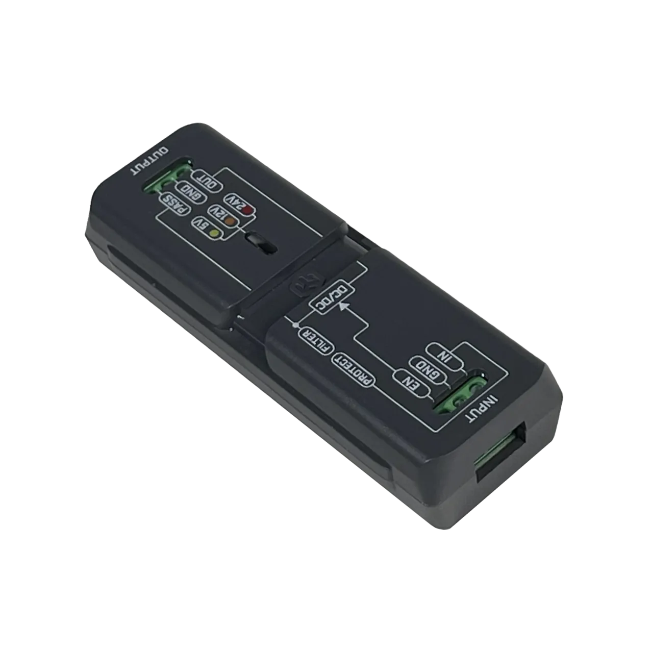 Adaptador de Poder Automotriz MikroTik APA-1, Protección Sobretensión, Seguro para LtAP y Vehículos 1
