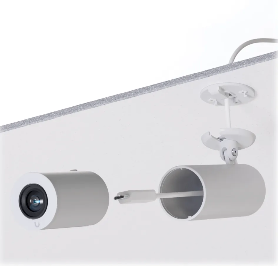 Accesorio Ubiquiti UVC-THETA-AM - Soporte para Cámaras UVC-AI a Techo con Inclinación 1