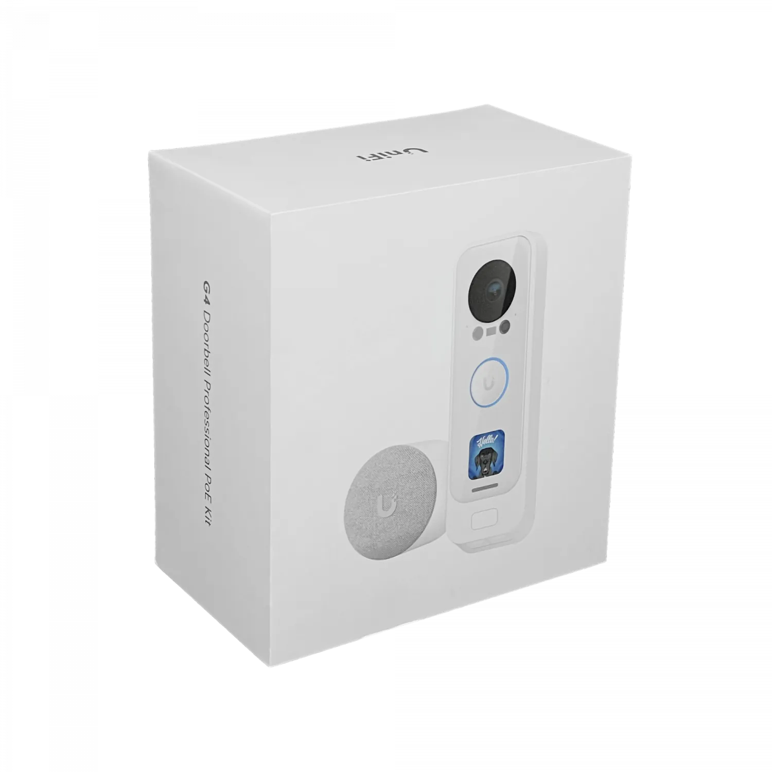 Timbre Inteligente con PoE y Cámara Dual G4 Doorbell Pro PoE Kit, Mic y altavoz integrados, Blanco 2
