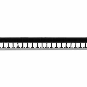 Patch Panel Furukawa PPF24F vacio 1U para 24 keystones
