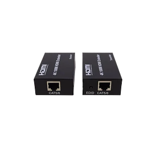 HDMI 4k Extension-UTP CAT5E/CAT6 100mts inc-12V-1A