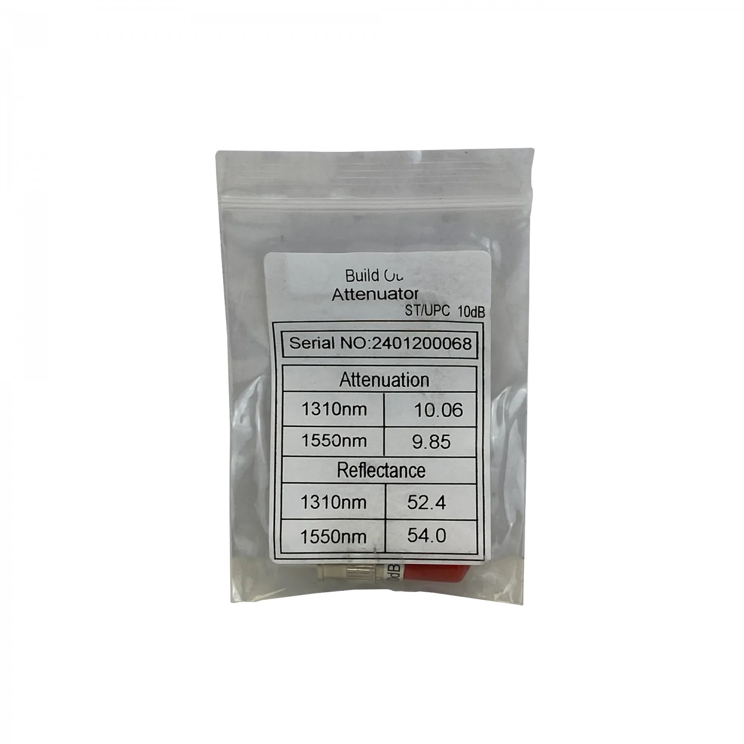 Atenuador de Fibra Óptica Monomodo ST/UPC 10dB ATST-10 - LK 2