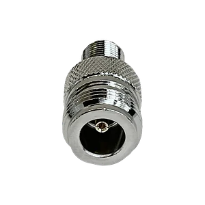 Adaptador Coaxial N Hembra a F Hembra Tipo Copla RF