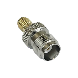 Adaptador Copla Coaxial RF .SMA-Hembra .TNC-Hembra SMA-H TNC-H 