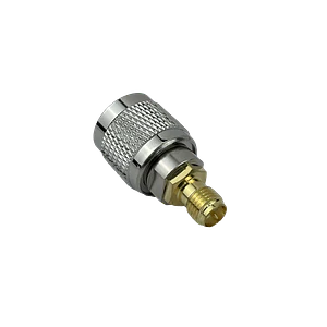 Adaptador Copla Coaxial .TNC-Macho RPSMA-Hembra 