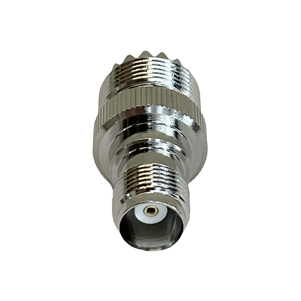 Adaptador Coaxial UHF Hembra a TNC Hembra Tipo Copla 1