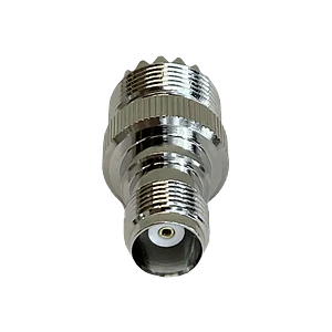 Adaptador Coaxial UHF Hembra a TNC Hembra Tipo Copla