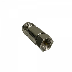 Adaptador Copla Coaxial F-Macho .TNC-Hembra 