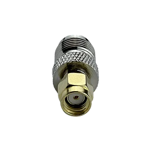 Adaptador Copla Coaxial RPSMA-Macho RPTNC-Hembra 