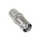 Adaptador Copla Coaxial F-Hembra BNC-Hembra  - Miniatura 1